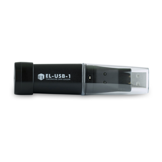 EasyLog EL-USB Quick Start Manual