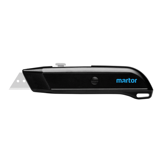 Martor ARGENTAX MULTIPOS Quick Start Manual