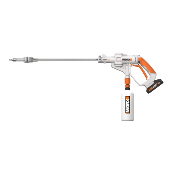 Soluci n De Problemas Worx HydroShot WP650E Original