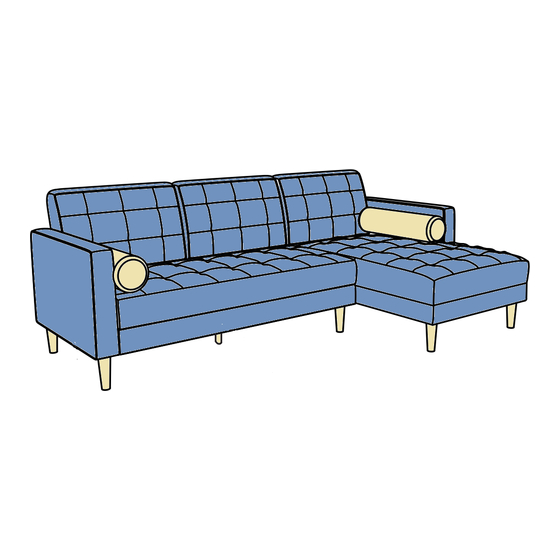 Furniture Maxi AVERY004BLUE Instruction Manual