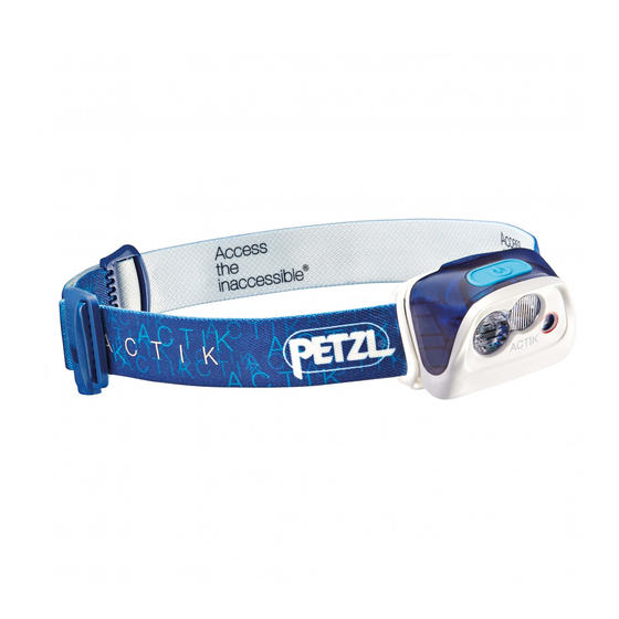 Petzl ACTIK Manual
