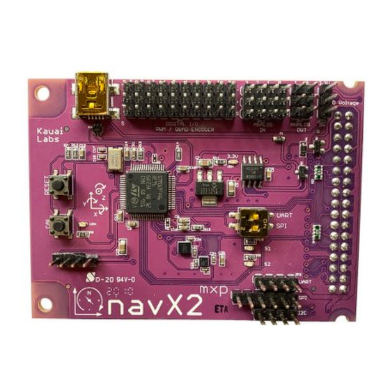 Kauai Labs navX2-MXP User Manual