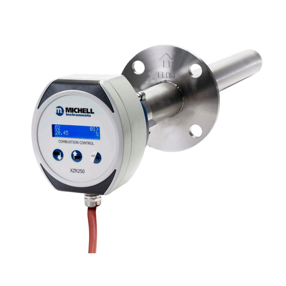 Michell Instruments XZR250 Quick Start Manual