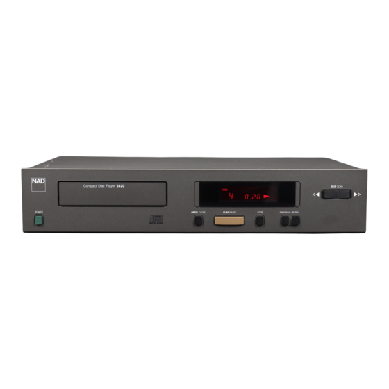 NAD 5420 Service Manual