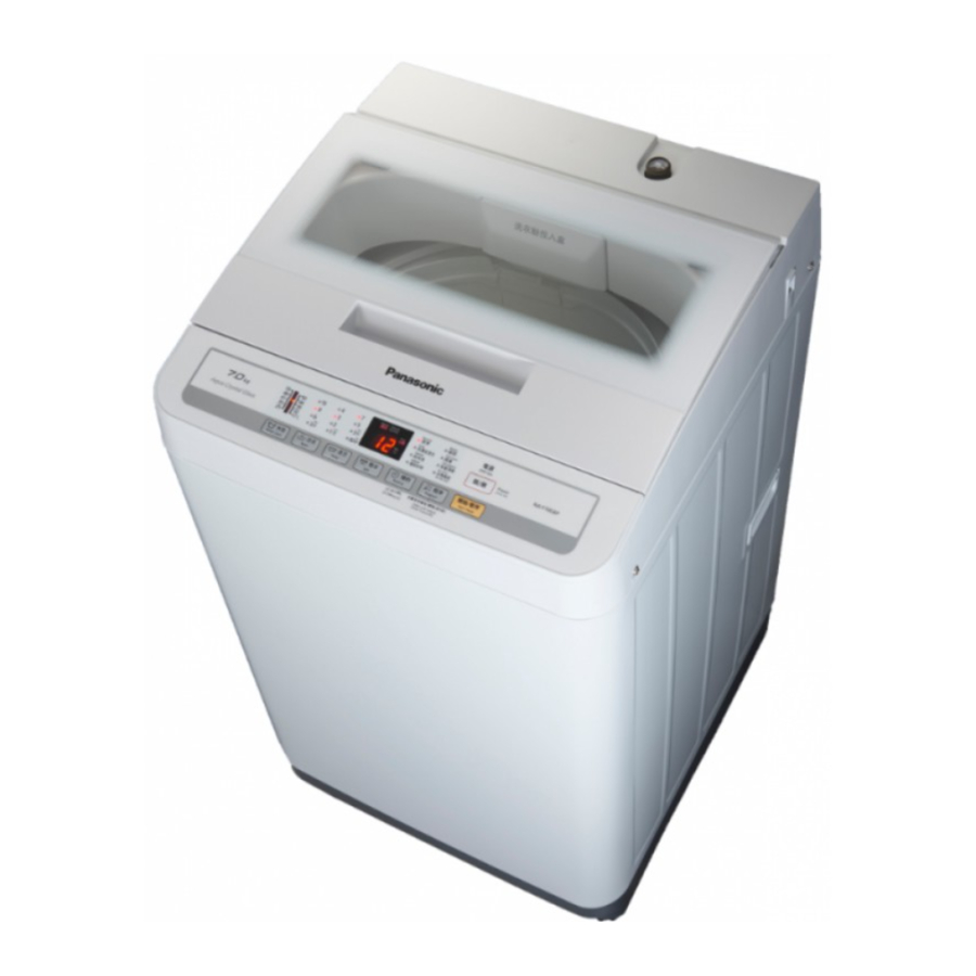 Panasonic NA-F60A6, NA-F70A6, NA-F756A Troubleshooting Manual