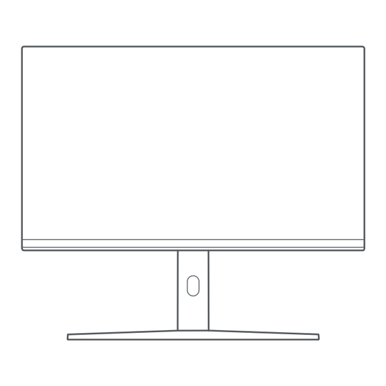 Xiaomi G Pro 27i Manuals