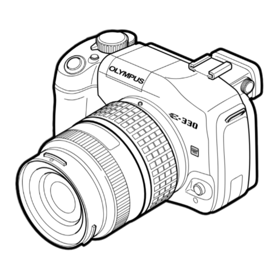 Olympus E-330 - Evolt E330 7.5MP Digital SLR Camera Basic Manual