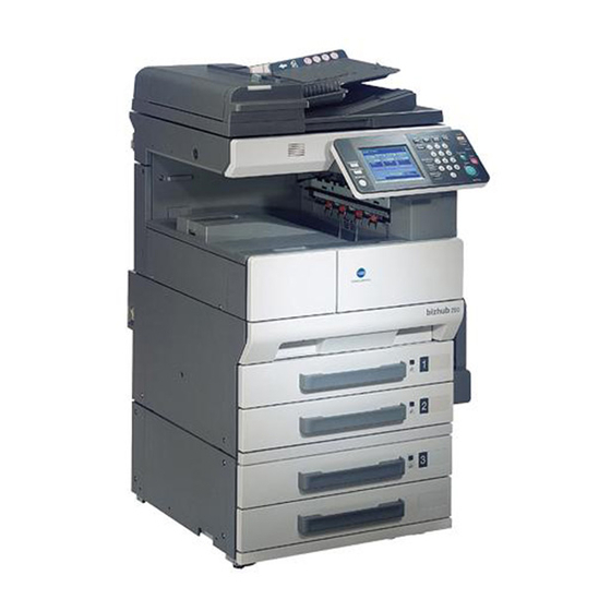 Konica Minolta BIZHUB 350 User Manual