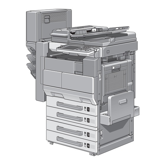 Konica Minolta bizhub 350 Operation Manual