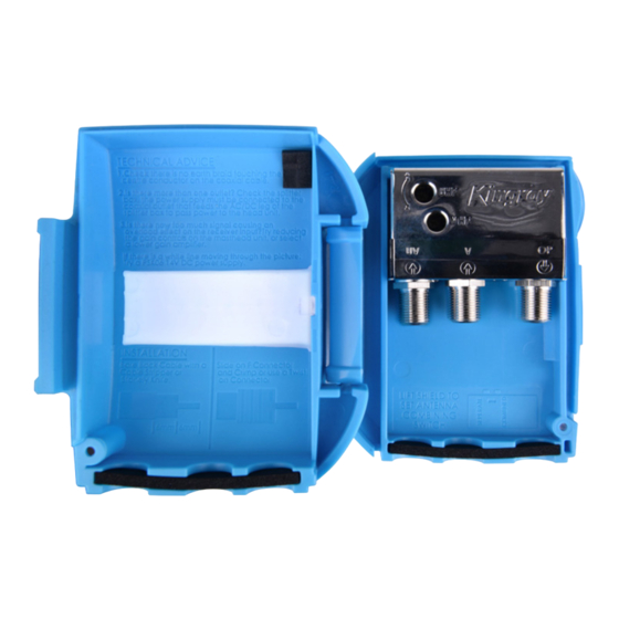 Kingray KMW32FS Installation Manual