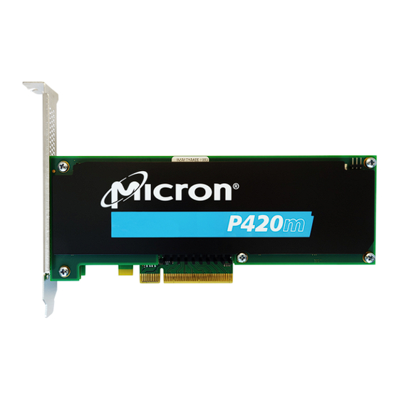 Micron P320h Installation Manual
