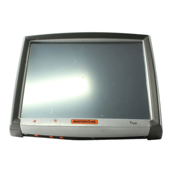 Akerstroms Trux 700 User Manual