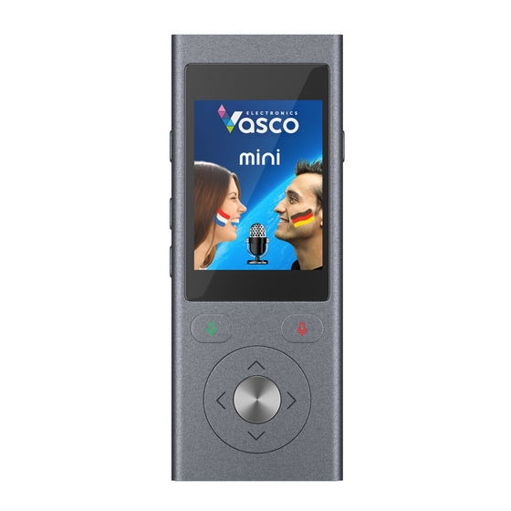 Vasco Mini 2 User Manual