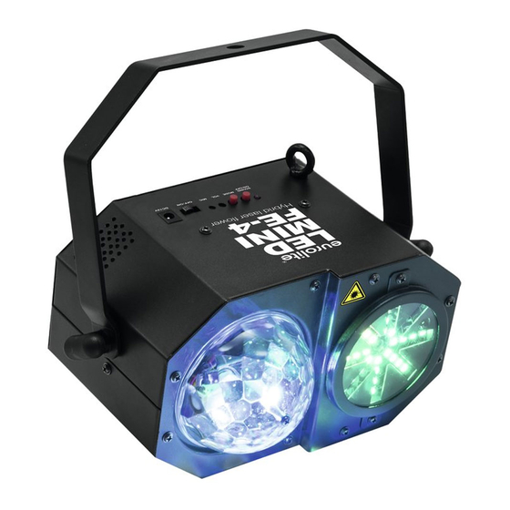 EuroLite LED MINI FE-4 User Manual