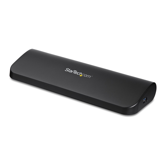 StarTech.com USB3SDOCKHDV Manual