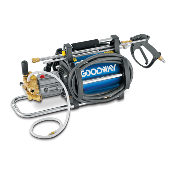 Goodway Hi-Flo CC-400HF Operating And Maintenance Instructions Manual