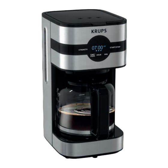 Krups KM205D50 Manual