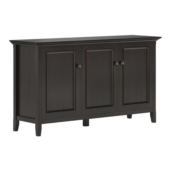SIMPLIHOME brooklyn + max WyndenHall AXCAMH39-HIC Manual