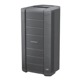 Bose F1 812 Service Manual