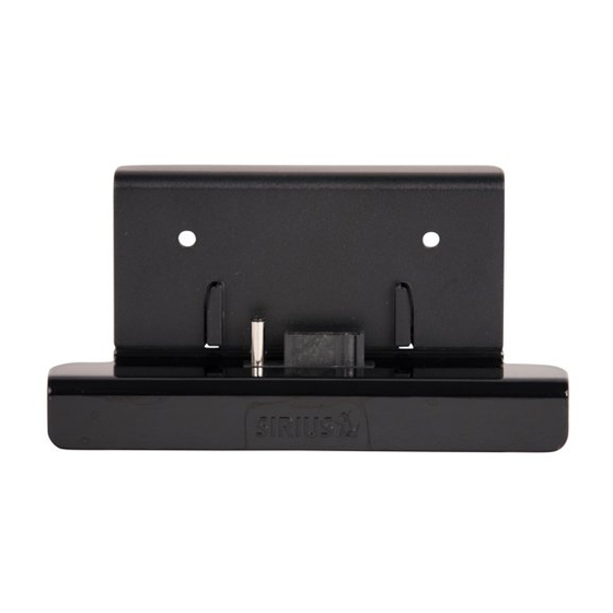 Sirius XM RAdio vehicle kit User Manual