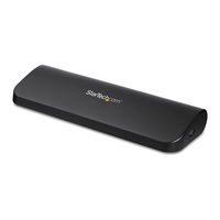 StarTech.com USB3SDOCKHDV Instruction Manual
