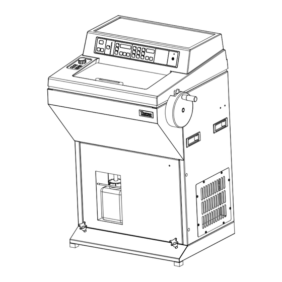 Thermo Scientific Cryotome Operator's Manual