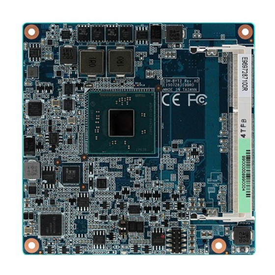 Avalue Technology ESM-BYT2 Manuals