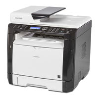 Ricoh Aficio SP 325 Series User Manual