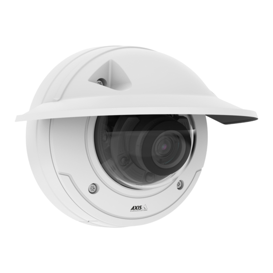 Axis P3375-LVE Installation Manual