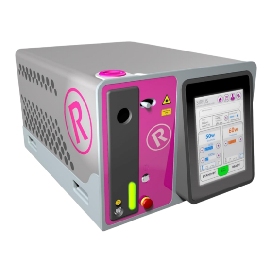 User Manuals: ROCAMED SIRIUS Thulium Fiber Laser
