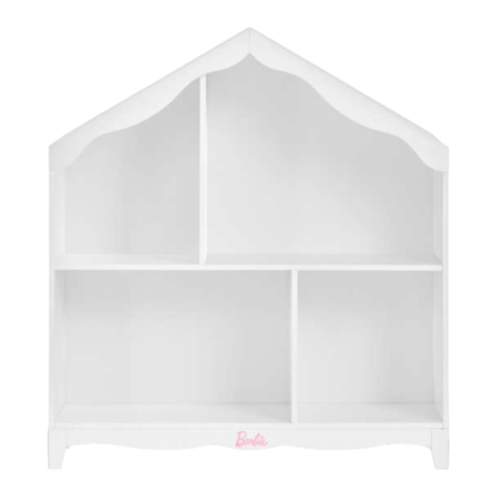 Evolur Barbie Rose HUTCH / Bookcase Owner's Manual