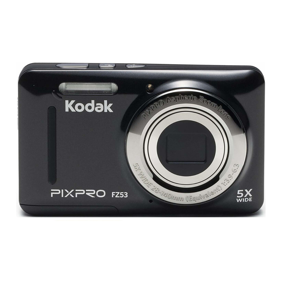 KODAK PIXPRO FZ53 Manual