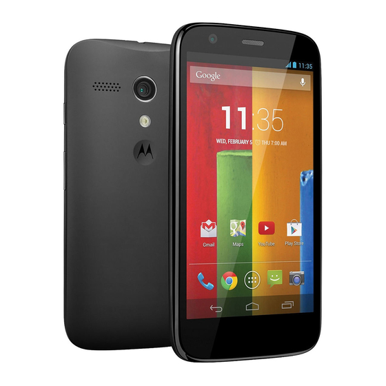 Motorola Moto G User Manual