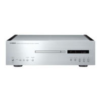 Yamaha CD S2000 - SACD Player User Manual