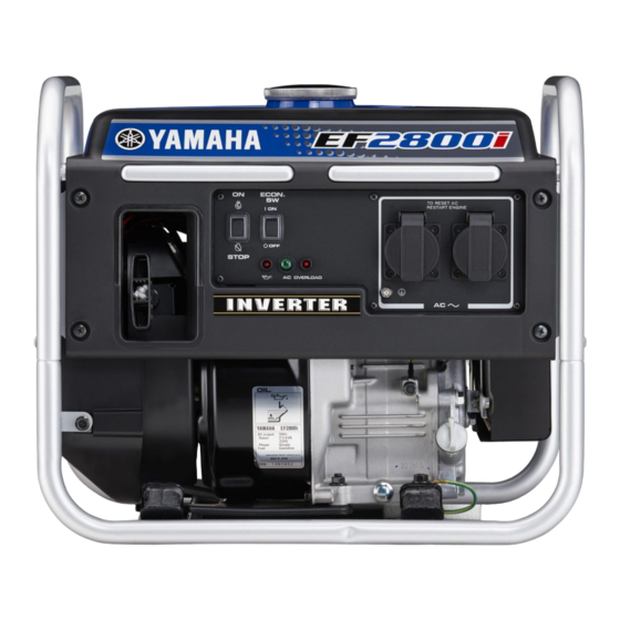 Yamaha EF2800i Owner's Manual