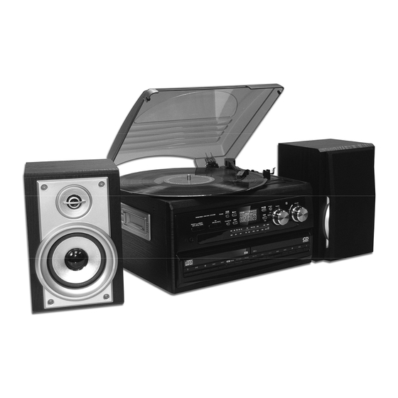 User Manuals: auna 10003601 Hi-Fi Stereo System