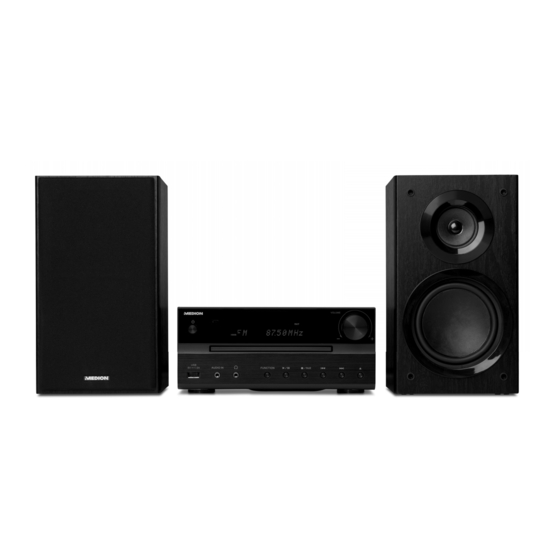 User Manuals: Medion LIFE P64262 Micro-Audio-System