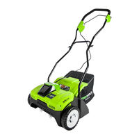 GreenWorks Tools 2504807 User Manual