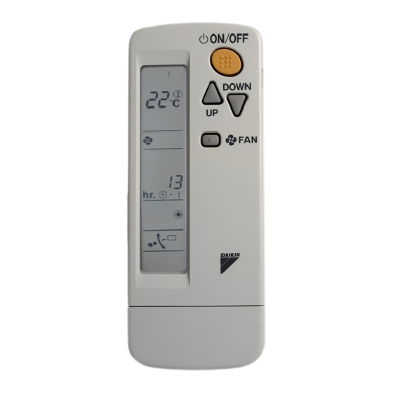 Daikin BRC7FB532F Operation Manual