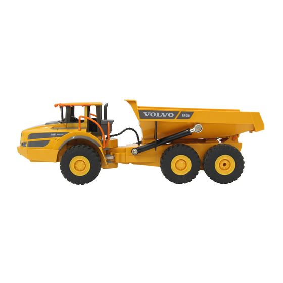 Jamara Volvo A40G Instructions Manual