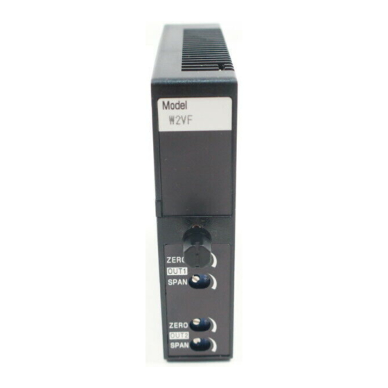 M-system W2VF Instruction Manual