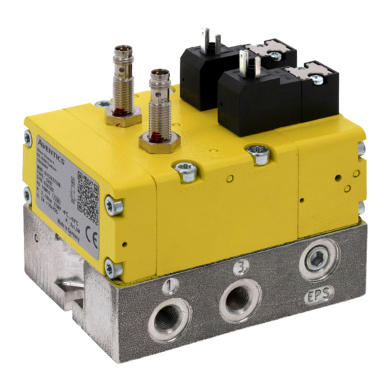 User Manuals: Aventics SV01 Pneumatic Safety Valve