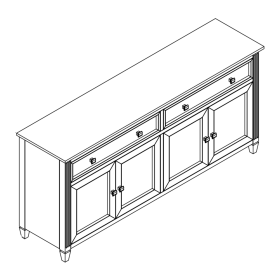 Amart Furniture ECHUCA 72463 Assembly Instruction Manual