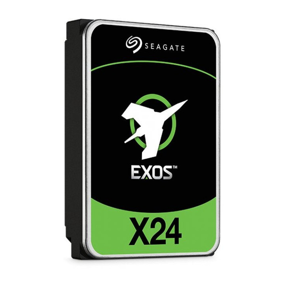 Seagate EXOS ST24000NM001H Product Manual