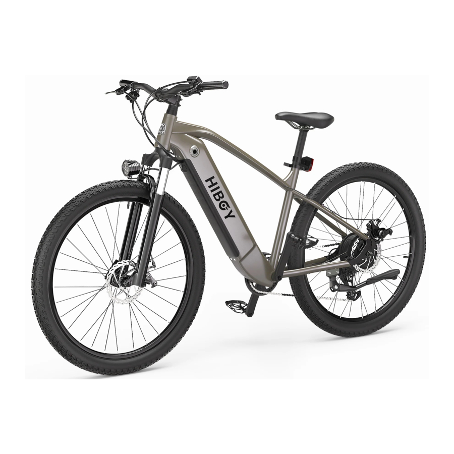 Hiboy P7 - Electric Bike Manual