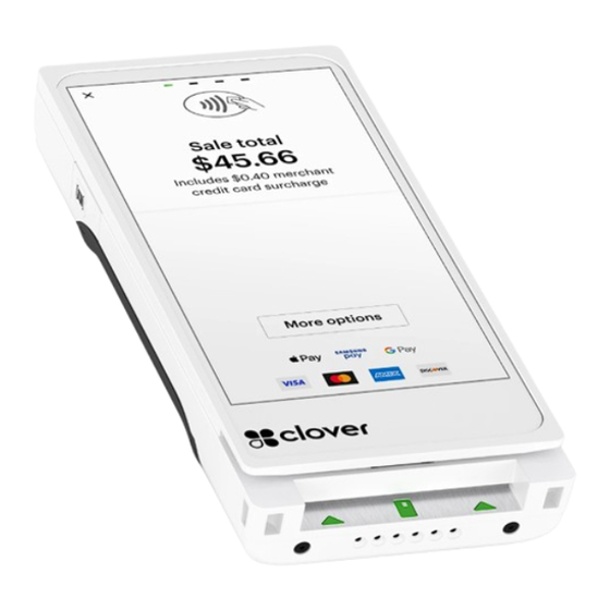 Clover Flex Pocket Quick Start Manual