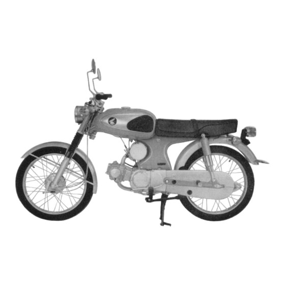 Honda CD90 Shop Manual