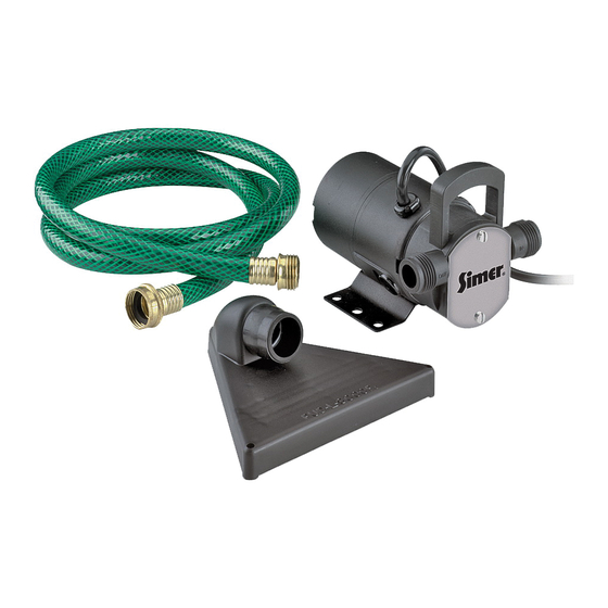 Simer MINI-VAC M40-04 Owner's Manual