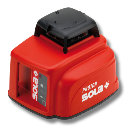 Sola PROTON Series Operating Instructions Manual