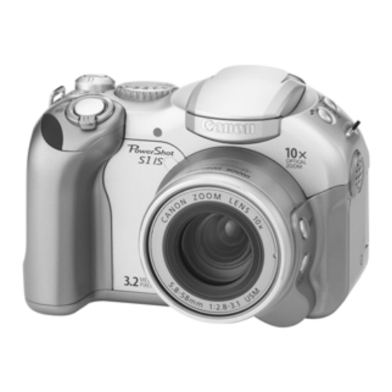 Canon Powershot S1 IS Quick Start Manual